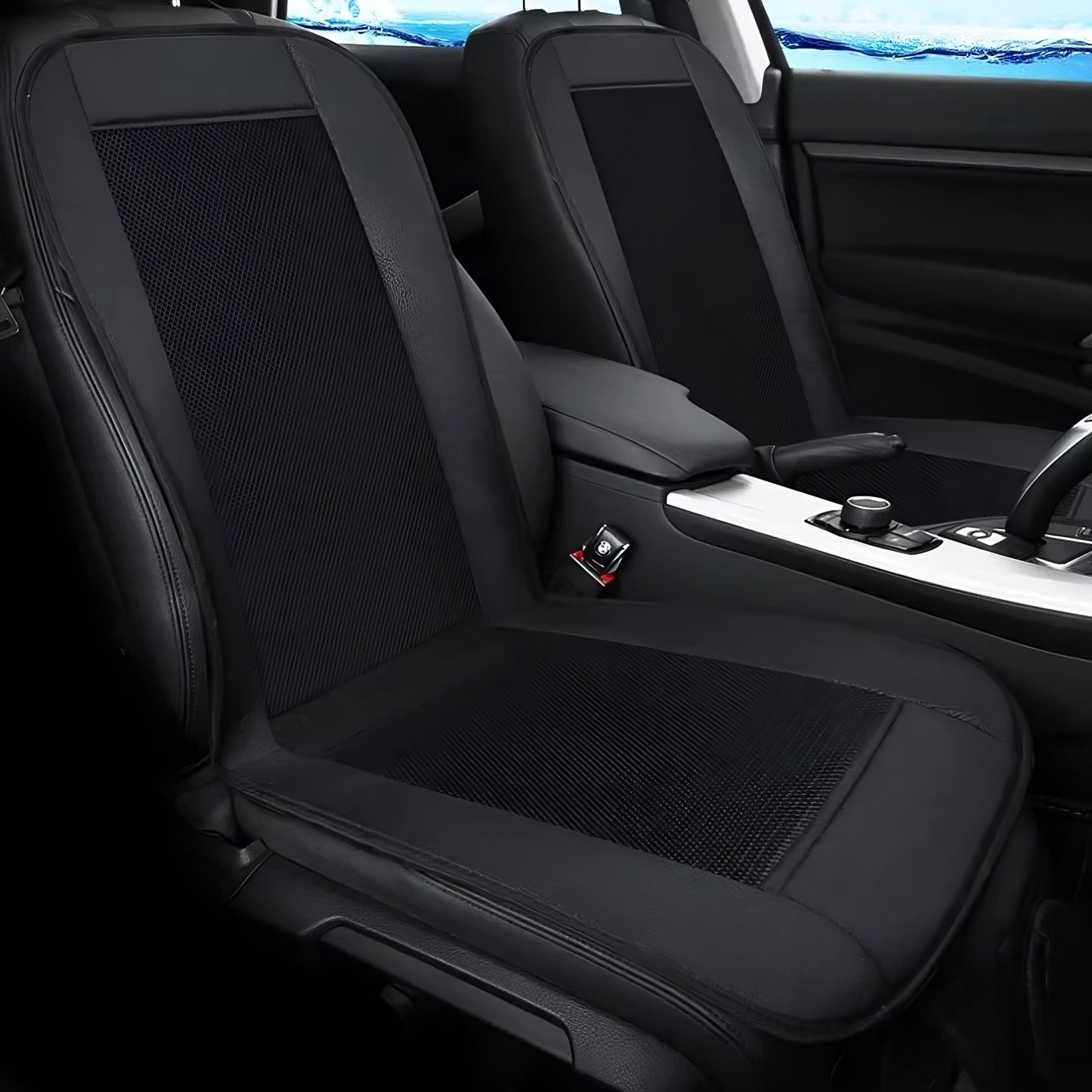 12V Ventilated Car Seat Cushion – Stay Cool on the Go